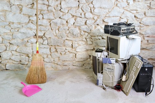 Efficient disposal and recycling during house clearance in Forest Gate